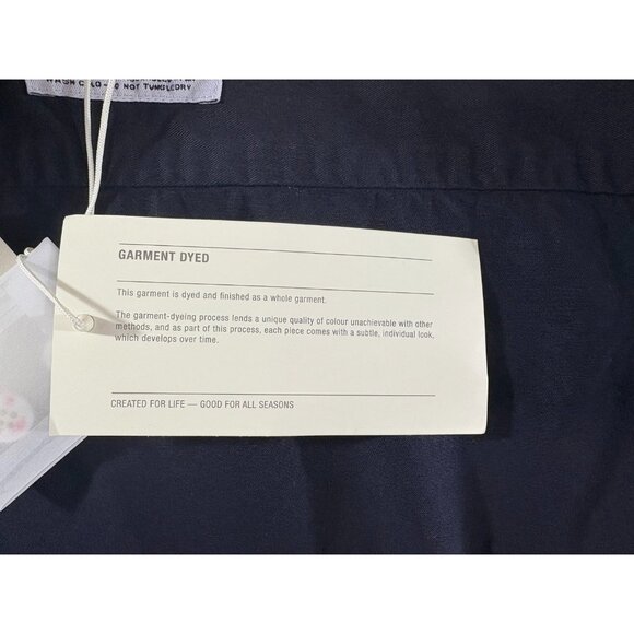 Norse Projects Anton Light Twill Shirt size M color dark navy NWT mspr $180 - Picture 4 of 12